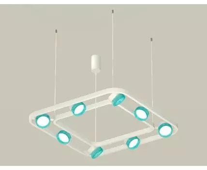 Подвесная люстра Ambrella light с композитным хрусталем Traditional DIY