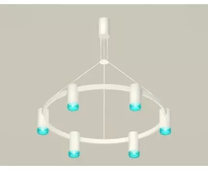 Подвесная люстра Ambrella light с композитным хрусталем Traditional DIY