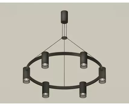 Подвесная люстра Ambrella light с композитным хрусталем Traditional DIY