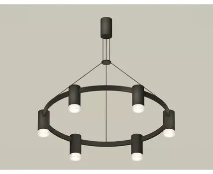 Подвесная люстра Ambrella light с композитным хрусталем Traditional DIY