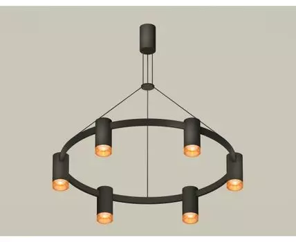 Подвесная люстра Ambrella light с композитным хрусталем Traditional DIY