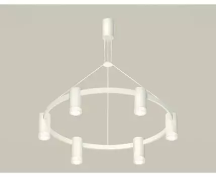 Подвесная люстра Ambrella light с композитным хрусталем Traditional DIY