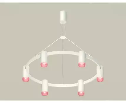 Подвесная люстра Ambrella light с композитным хрусталем Traditional DIY