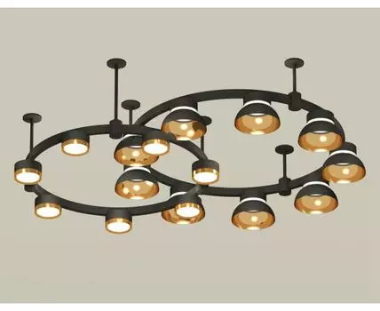 Подвесная люстра Ambrella light Techno Ring с акрилом Traditional DIY