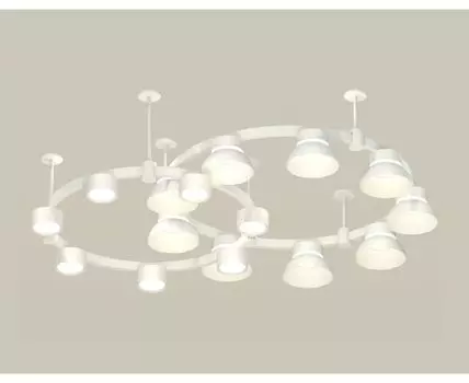 Подвесная люстра Ambrella light Techno Ring с акрилом Traditional DIY