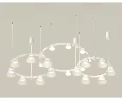 Подвесная люстра Ambrella light Techno Ring с акрилом Traditional DIY