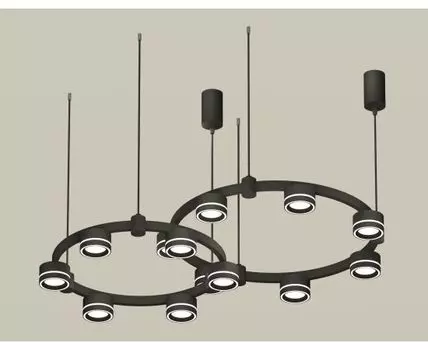 Подвесная люстра Ambrella light Techno Ring с акрилом Traditional DIY