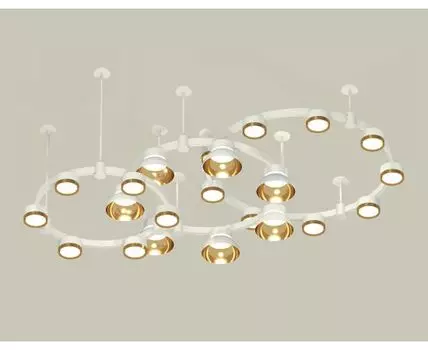 Подвесная люстра Ambrella light Techno Ring с акрилом Traditional DIY