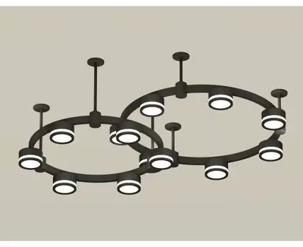 Подвесная люстра Ambrella light Techno Ring с акрилом Traditional DIY