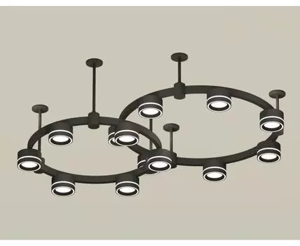 Подвесная люстра Ambrella light Techno Ring с акрилом Traditional DIY