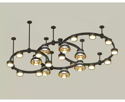 Подвесная люстра Ambrella light Techno Ring с акрилом Traditional DIY