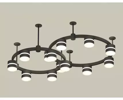 Подвесная люстра Ambrella light Techno Ring с акрилом Traditional DIY