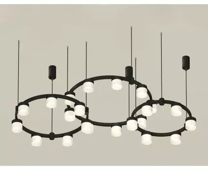 Подвесная люстра Ambrella light Techno Ring с акрилом Traditional DIY