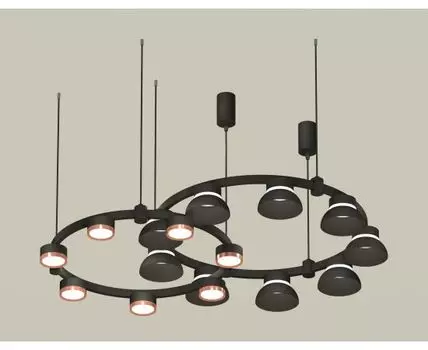 Подвесная люстра Ambrella light Techno Ring с акрилом Traditional DIY