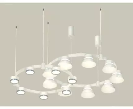 Подвесная люстра Ambrella light Techno Ring с акрилом Traditional DIY