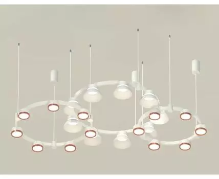 Подвесная люстра Ambrella light Techno Ring с акрилом Traditional DIY