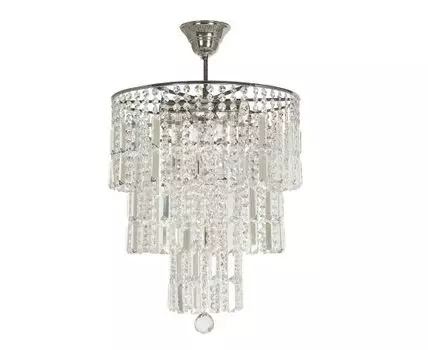 Подвесная люстра Arti Lampadari Napoli Nickel