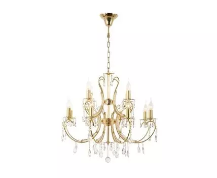 Подвесная люстра Arti Lampadari Romano Gold