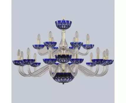 Подвесная люстра Bohemia Ivele Clear-Blue