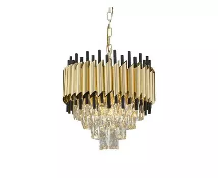 Подвесная люстра CARTUCCIA (золотистый, черный)