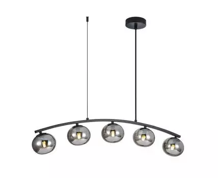 Подвесная люстра (черный, серый, 13)