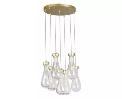 Подвесная люстра DeMarkt Крайс 14 657013807