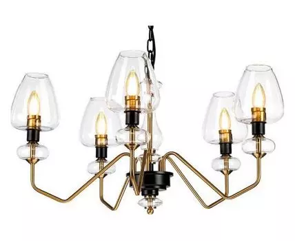 Подвесная люстра Elstead Lighting Armand DL-ARMAND5-AB