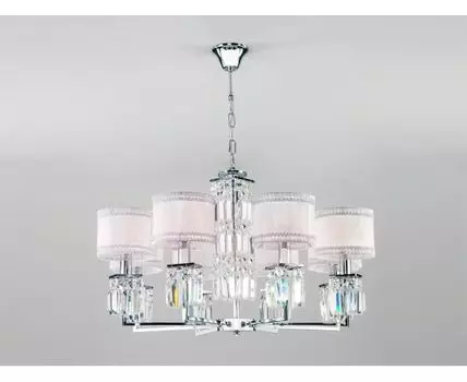 Подвесная люстра Eurosvet 10099/8 (хром)