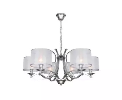Подвесная люстра Eurosvet Fabiola 60124/6 Smart (хром)