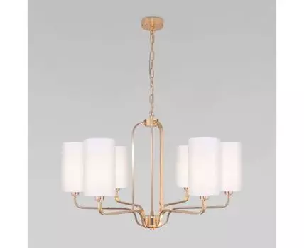 Подвесная люстра Eurosvet с абажурами Purezza