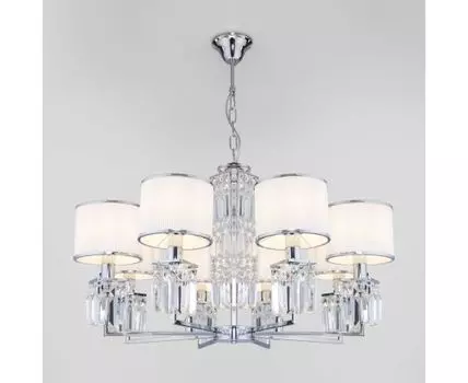 Подвесная люстра Eurosvet с абажурами Zaffiro