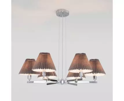 Подвесная люстра Eurosvet с декоративными абажурами Peony