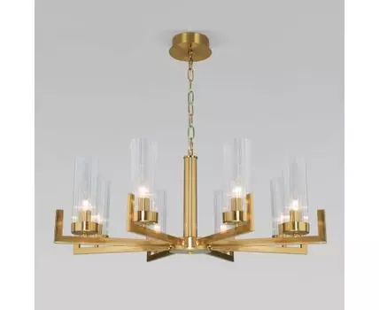 Подвесная люстра Eurosvet со стеклянными плафонами Arganie