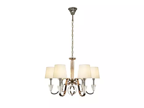 Подвесная люстра iLamp Alesti P2424-6 Nickel