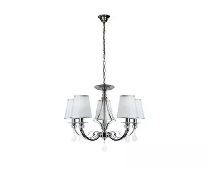 Подвесная люстра iLamp Amadea RM5220/5 Хром