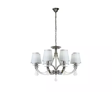 Подвесная люстра iLamp Amadea RM5220/8 Хром