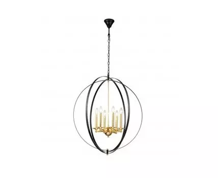 Подвесная люстра iLamp Element 9977-800 GOLD&BLACK