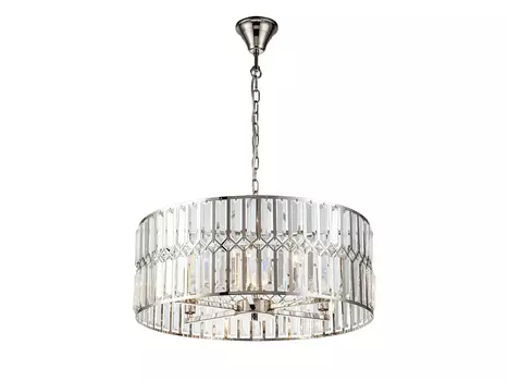 Подвесная люстра iLamp Form 6122-600 NICKEL