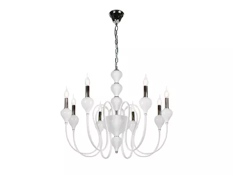 Подвесная люстра iLamp Lady 88003-8 Белая