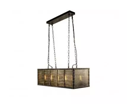 Подвесная люстра iLamp Loft P112-10 (Коричневый, 35)