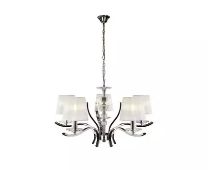 Подвесная люстра iLamp Omega RM5231/5 Хром