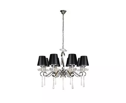 Подвесная люстра iLamp Stella RM1684/8 Хром