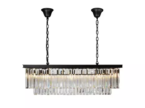 Подвесная люстра iLamp Triumph 6118-1000 Черная