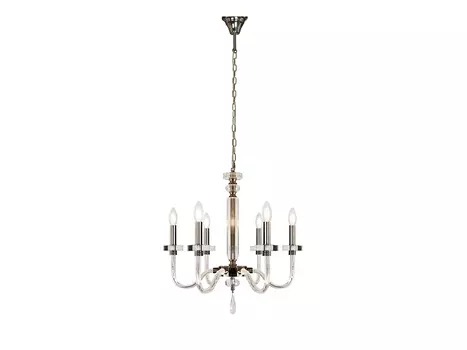 Подвесная люстра iLamp Vibe P9474-6 Nickel