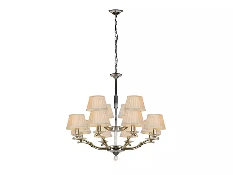 Подвесная люстра iLamp Vivaldi 85125/8+4 Хром