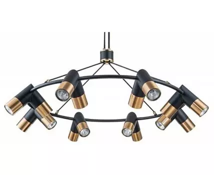 Подвесная люстра Indigo Doppio 11036/16P Black