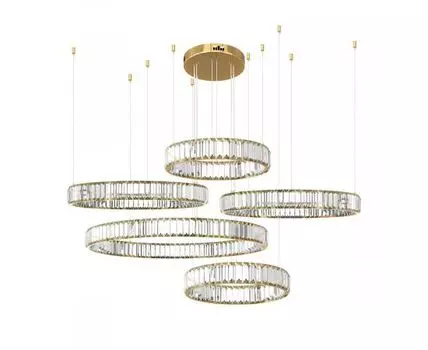 Подвесная люстра Loft IT Crystal ring