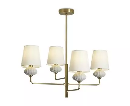 Подвесная люстра на штанге Freya Ceramics