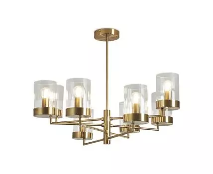 Подвесная люстра на штанге Freya Clip