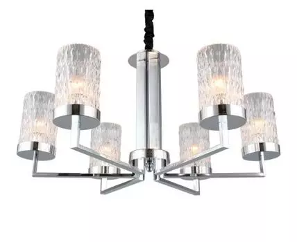Подвесная люстра Omnilux Maiera (хром)